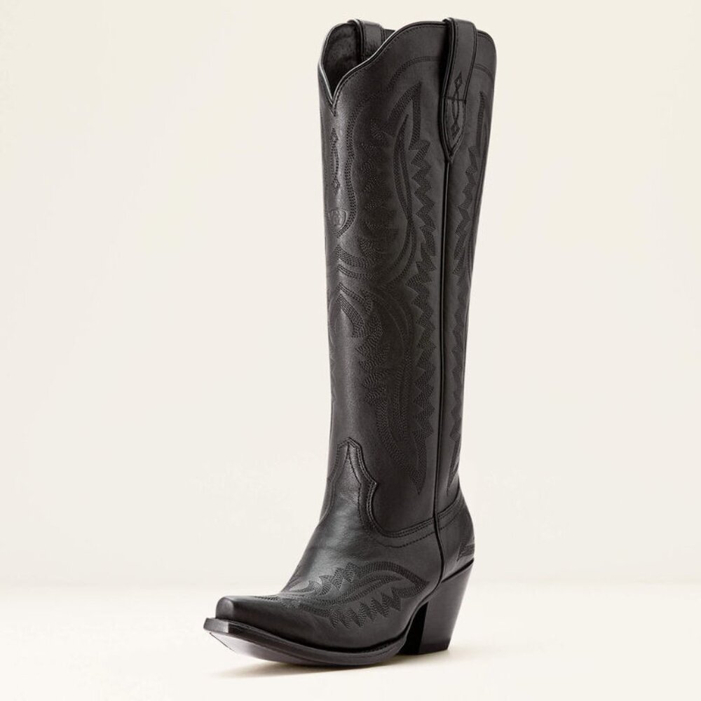 Ariat Casanova X Toe Western Boot Black Leather NWT